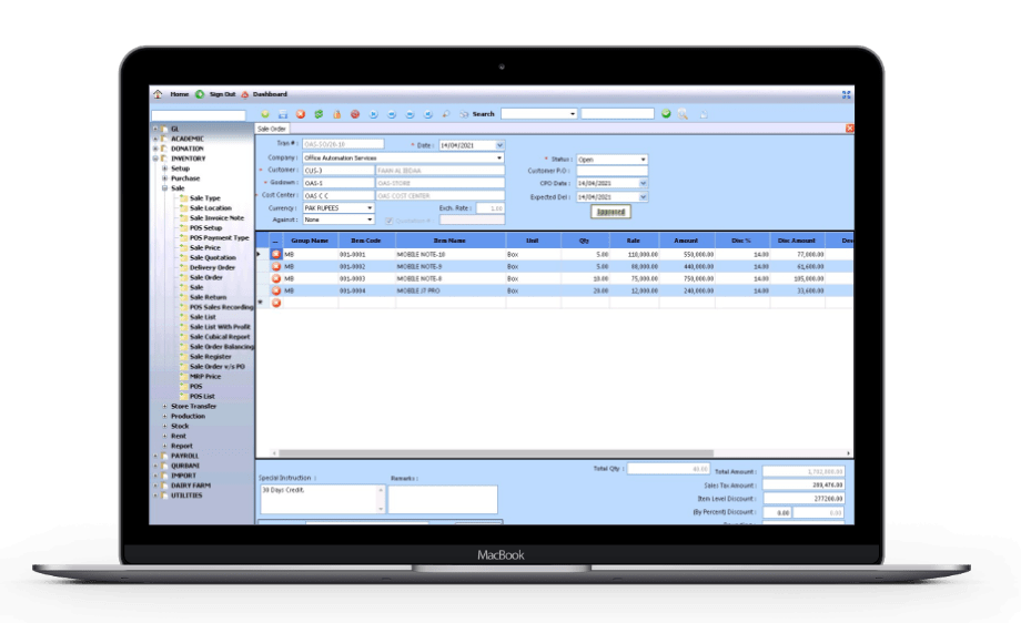 Climax SME web portal